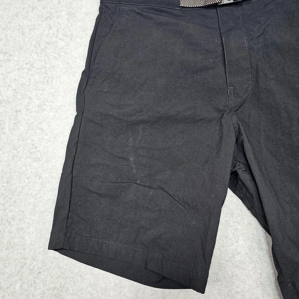 Nike SB‎ Mens Size 30 Skateboarding Black Shorts Lightweight Belted